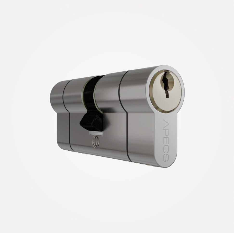 APECS AP black nickel euro cylinder